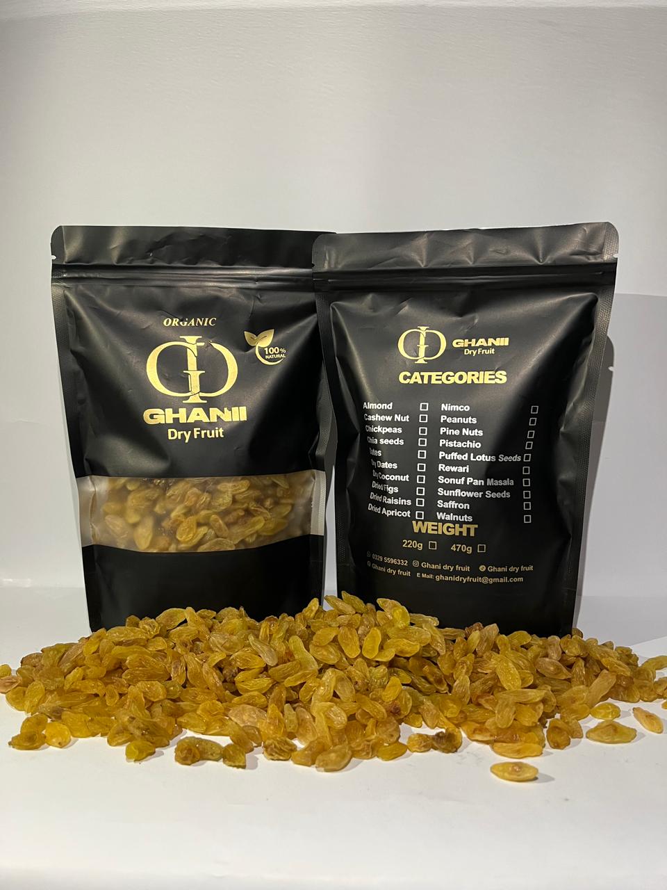 Premium Raisins( Irani Kishmish)